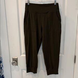 Lululemon Align Olive Cropped Joggers